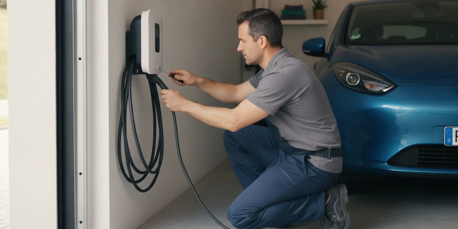 Borne de recharge VE